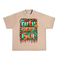 Burro faith hope and love Urban Heavy Tee - BarkalooDesign