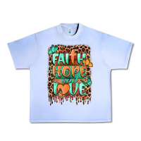 Grape Ice faith hope and love Urban Heavy Tee - BarkalooDesign