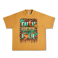 Faith Hope And Love Urban Heavy Tee | Teevron