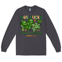 Smoke not lucky simply blessed Long Sleeve Tee - MaliasSmallBusiness