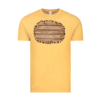 Vintage Mustard wood and leopard background 3200x2400 Vintage Tee - AdoDesignShop