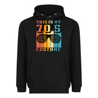 Black This İs My 70'S Costume Heavyweight Hoodie - Bettercallsaul