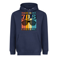 Navy This İs My 70'S Costume Heavyweight Hoodie - Bettercallsaul