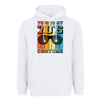White This İs My 70'S Costume Heavyweight Hoodie - Bettercallsaul