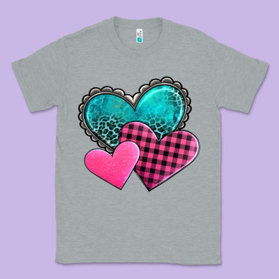 Valentine's Day Hearts Classic Tee Designed By Adodesignshop