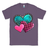 Lavender valentine's day hearts Classic Tee - AdoDesignShop
