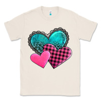 Natural valentine's day hearts Classic Tee - AdoDesignShop