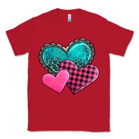 Red valentine's day hearts Classic Tee - AdoDesignShop