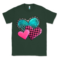 Sports Green valentine's day hearts Classic Tee - AdoDesignShop