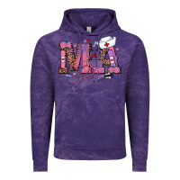 Cloud Purple valentines day ma nurse Vintage Hoodie - RanaPortraitStore