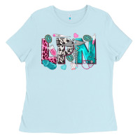 Baby Blue lpn Ladies Tee - texasbilliewilder
