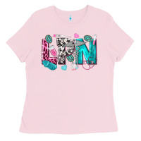 Bubblegum Pink lpn Ladies Tee - texasbilliewilder
