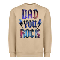 Mushroom Dad You Rock Heavyweight Sweatshirt - LillyAllenDesigns