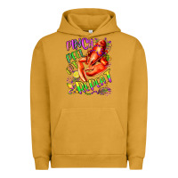 Pigment Peanut Butter pinch peel eat repeat mardi gras olivia Urban Hoodie - OliviaCreatesArt