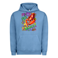Pigment Pebble Blue pinch peel eat repeat mardi gras olivia Urban Hoodie - OliviaCreatesArt