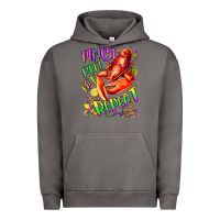 Pigment Tornado pinch peel eat repeat mardi gras olivia Urban Hoodie - OliviaCreatesArt