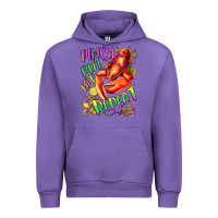 Tulip pinch peel eat repeat mardi gras olivia Urban Hoodie - OliviaCreatesArt
