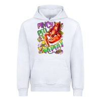 White pinch peel eat repeat mardi gras olivia Urban Hoodie - OliviaCreatesArt