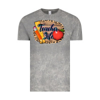 Cloud Rock teacher life background 3200x2400 Vintage Tee - AdoDesignShop