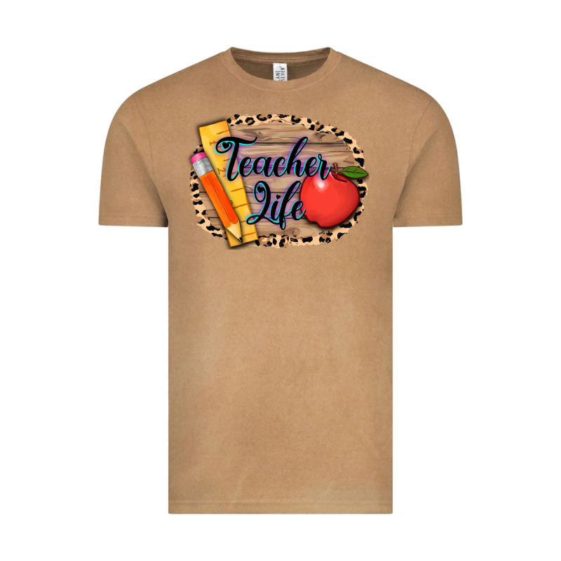 Teacher Life Background 3200x2400 Vintage Tee by AdoDesignShop | Teevron
