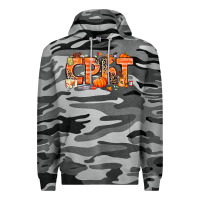 Slate Camo Fall CPHT Pharmacy Technician Premium Hoodie - texasbilliewilder
