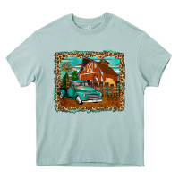 Arona rustic country barn Heavy Core Tee - Zillion Design Studio