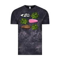 Cloud Black easter carrots Vintage Tee - AdoDesignShop