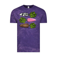 Cloud Purple easter carrots Vintage Tee - AdoDesignShop
