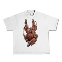 Lunar Rock Orangutan And Baby Urban Heavy Tee - LillyAllenDesigns