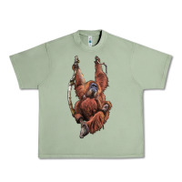 Orangutan And Baby Urban Heavy Tee | Teevron
