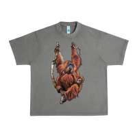 Tornado Orangutan And Baby Urban Heavy Tee - LillyAllenDesigns