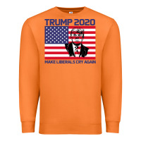 Carrot Trump 2020 Make Liberals cry Again Premium Sweatshirt - Bettercallsaul