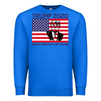 True Royal Trump 2020 Make Liberals cry Again Premium Sweatshirt - Bettercallsaul