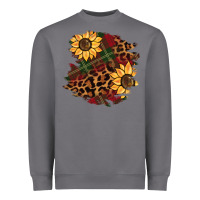 Storm Christmas leopard sunflower Heavyweight Sweatshirt - BarkalooDesign