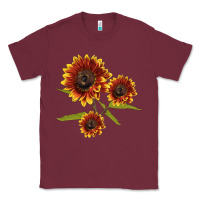 Burgundy ring o fine sunflower Classic Tee - LillyAllenDesigns