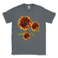 Charcoal Heather ring o fine sunflower Classic Tee - LillyAllenDesigns