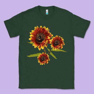 Ring O Fine Sunflower Classic Tee Designed By Lillyallendesigns