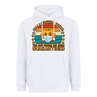 White Halloween Zozo The One Where We Were Quarantined Heavyweight Hoodie - Bettercallsaul