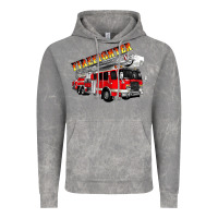Cloud Rock firefighter fire truck Vintage Hoodie - Artiststas
