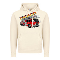 Vintage Artic firefighter fire truck Vintage Hoodie - Artiststas