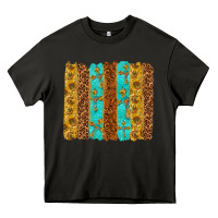 Asphalt Western Brushstrokes Heavy Core Tee - texasbilliewilder