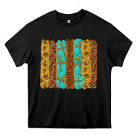 Black Western Brushstrokes Heavy Core Tee - texasbilliewilder