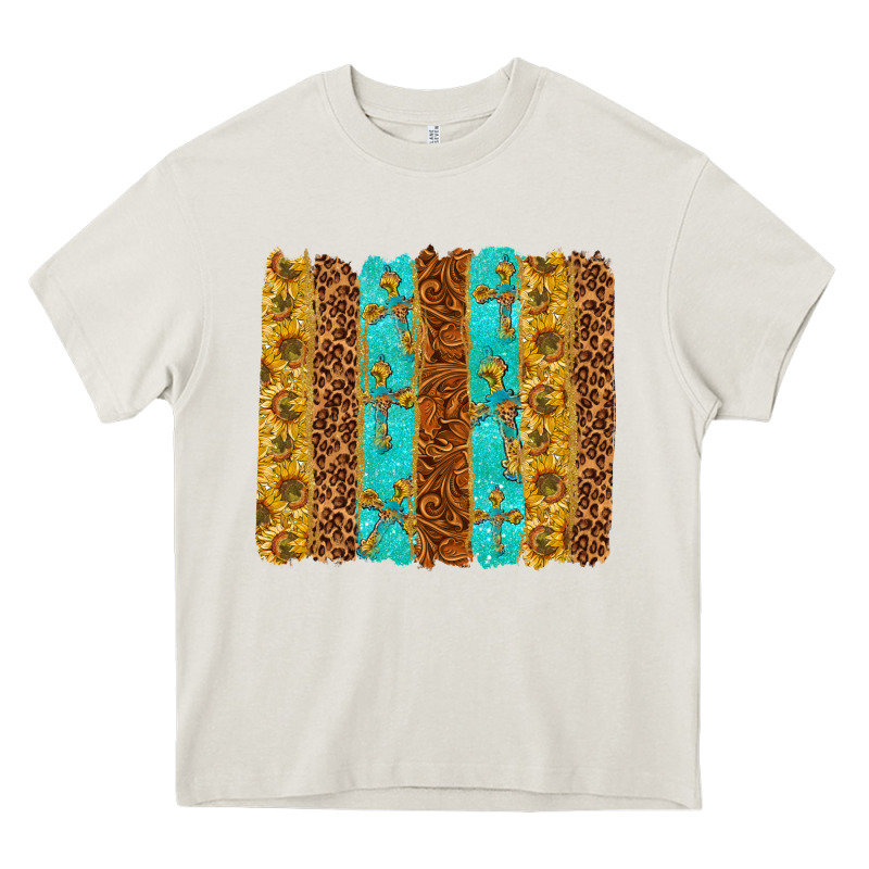 Western Brushstrokes Heavy Core Tee by texasbilliewilder | Teevron