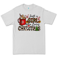 Just A Girl Who Loves Christmas Premium Tee | Teevron