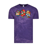 Cloud Purple teach love inspire Vintage Tee - AdoDesignShop