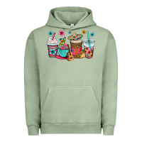 Pigment Oil Green mexico fiesta coffee cups Urban Hoodie - OliviaCreatesArt