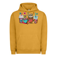 Pigment Peanut Butter mexico fiesta coffee cups Urban Hoodie - OliviaCreatesArt