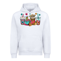 White mexico fiesta coffee cups Urban Hoodie - OliviaCreatesArt