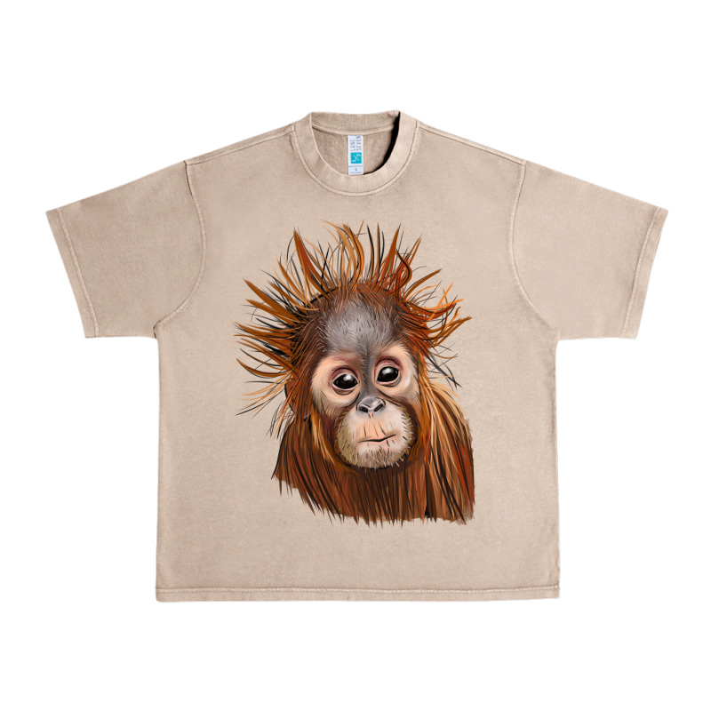 Baby Orangutan Urban Heavy Tee by LillyAllenDesigns | Teevron