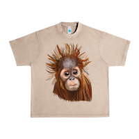 French Oak baby orangutan Urban Heavy Tee - LillyAllenDesigns
